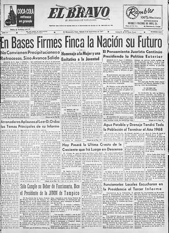 Edición del día 2 de Septiembre de 1967