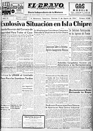 Edición del día 9 de Agosto de 1964