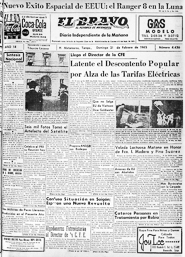 Edición del día 21 de Febrero de 1965