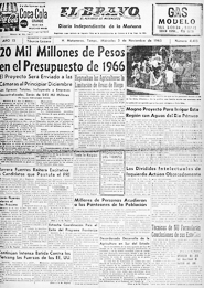 Edición del día 3 de Noviembre de 1965