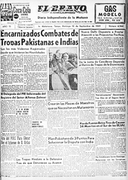 Edición del día 12 de Septiembre de 1965