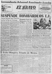 Edición del día primero de Noviembre de 1968