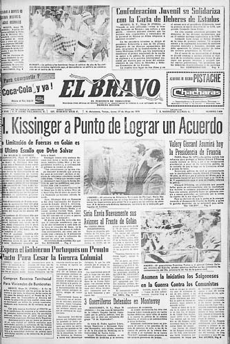 Edición del 27 de Mayo de 1974
