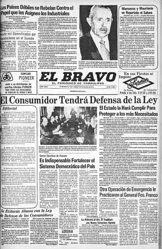 Edición del 15 de Noviembre de 1975