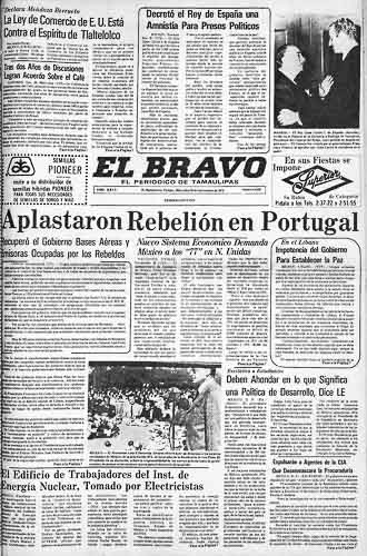 Edición del 26 de Noviembre de 1975