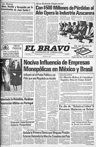 Edición del 28 de Noviembre de 1975