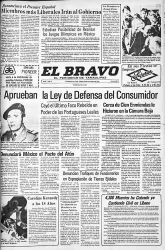 Edición del 29 de Noviembre de 1975