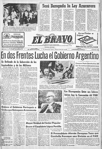 Edición del 18 de Octubre de 1975