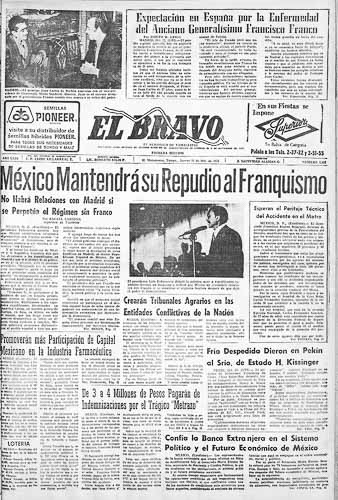 Edición del 23 de Octubre de 1975