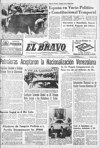Edición del 29 de Octubre de 1975