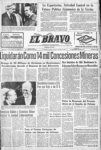 Edición del 3 de Octubre de 1975