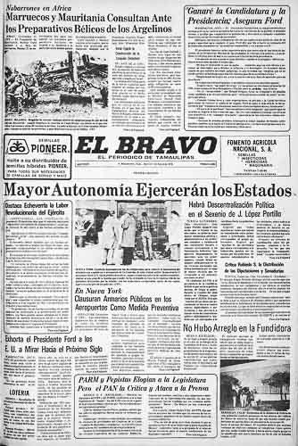 Edición del primero de Enero de 1976