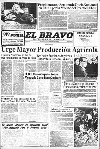 Edición del 10 de Enero de 1976