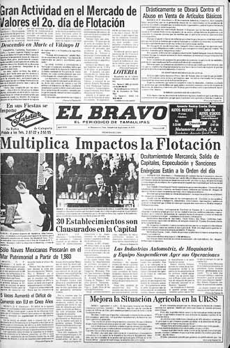 Edición del 4 de Septiembre de 1976