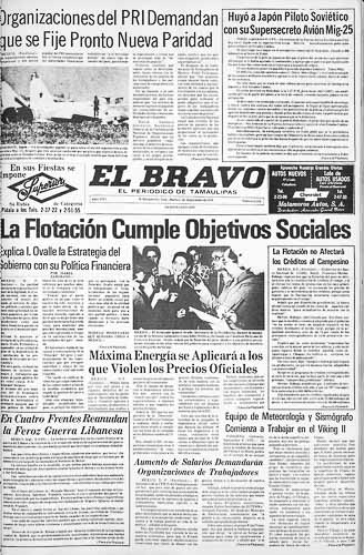 Edición del 7 de Septiembre de 1976