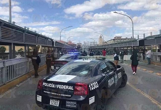 ¡Alerta! Temen motín de extranjeros en puentes internacionales
