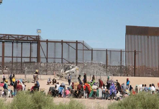 Rebasan migrantes plan de contención en frontera