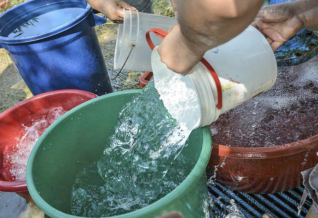 Promueven reutilizar el agua en hogares