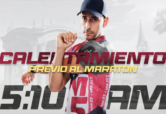 Gobierno de Beto Granados invita al calentamiento previo al Maratón Bicentenario 2025