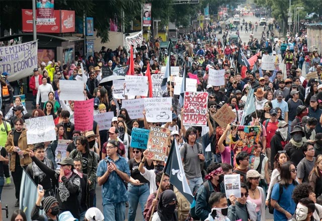 La manifestación de la ‘Generación Z México’ levanta sospechas