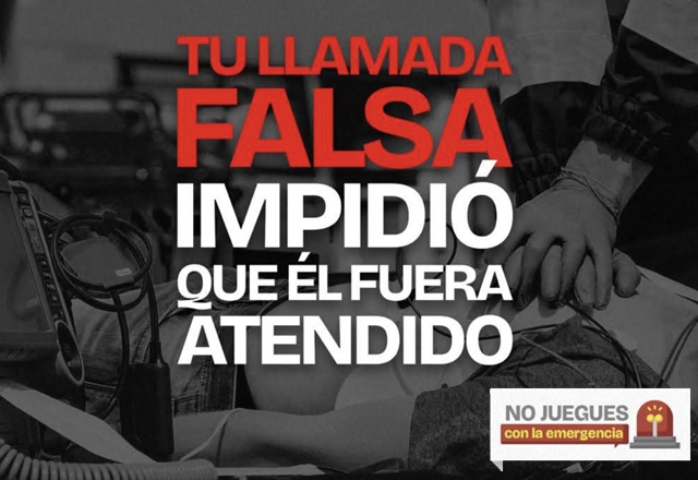Gobierno de Beto Granados exhorta al uso responsable del 911