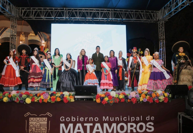 Beto Granados encabeza el arranque de las Fiestas Mexicanas en Matamoros