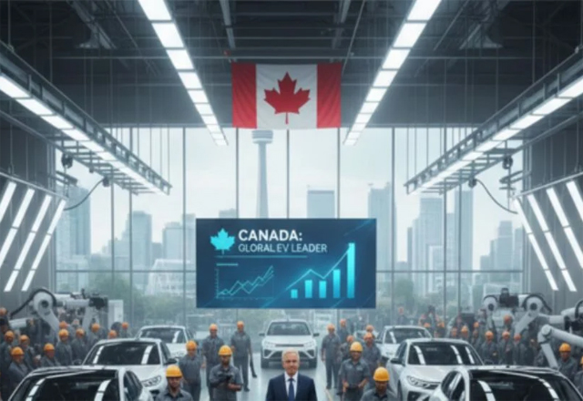 Canadá apuesta por vehículos eléctricos para romper dependencia con EE. UU.