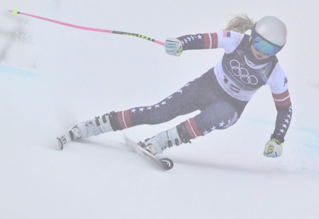 Lindsey Vonn vive aterr@dor momento tras ca1da en los Juegos Olímpicos de Invierno