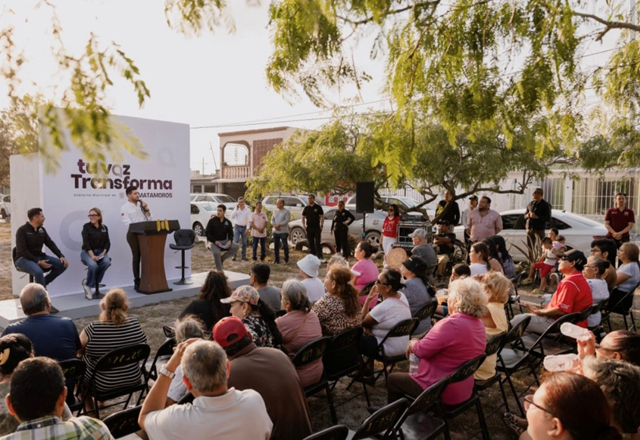 Encabeza Beto Granados programa «Tu Voz Transforma» en la Colonia Vista del Sol