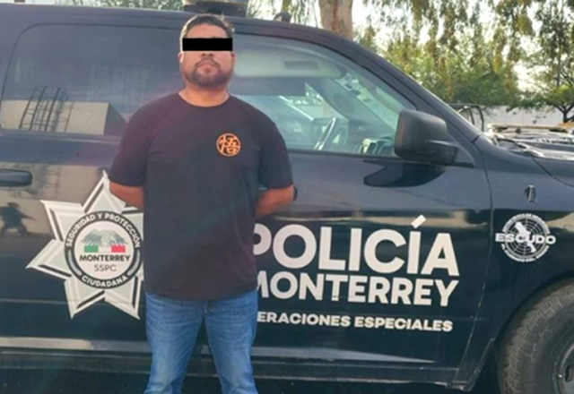 Detienen en Monterrey a hombre originario de Tamaulipas por hacerse pasar por policía
