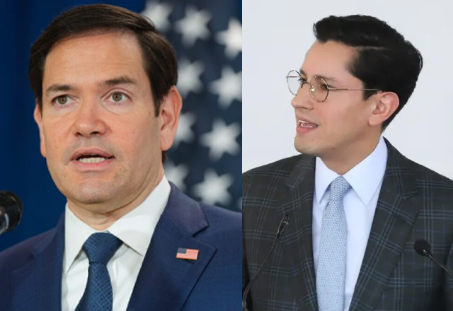 Roberto Velasco y Marco Rubio sostienen llamada telefónica