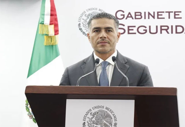 García Harfuch asegura que Rubén Rocha Moya permanece en Sinaloa y cuenta con escolta estatal