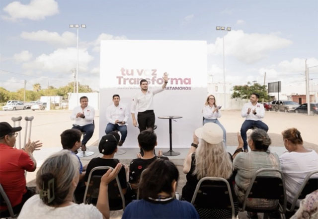 Supervisa Beto Granados rehabilitación de área deportiva y se reúne con vecinos de Infonavit Los Ángeles con el programa “Tu Voz Transforma”
