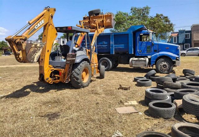 Refuerza Gobierno de Beto Granados acciones de limpieza y rehabilitación en Los Presidentes