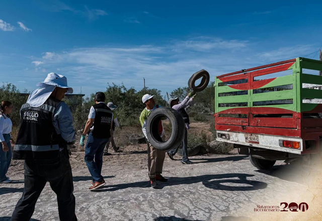 Beto Granados fortalece acciones de prevención y cuidado de la salud en las colonias de Matamoros