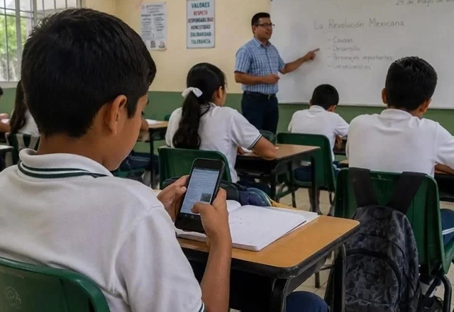 Proyecta SEP regulación escalonada de celulares en escuelas
