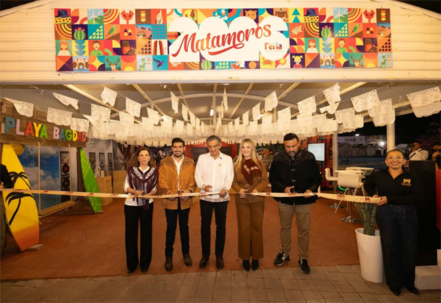 José Alberto Granados Fávila participa en la inauguración de la Feria Tamaulipas 2026